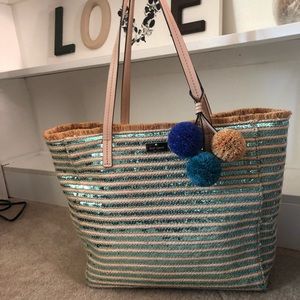 Straw Kate Spade Purse